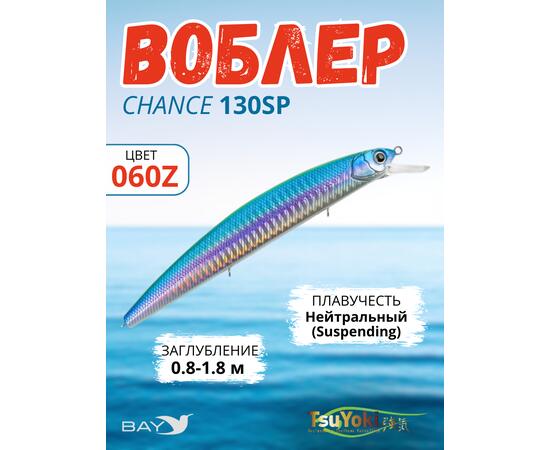 Воблер TsuYoki CHANCE 130SP 060Z