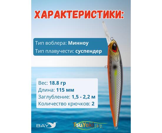Воблер TsuYoki ASTROLOG 115SP 207R