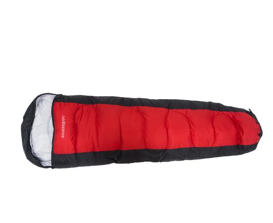 Спальный мешок ACAMPER NORDLYS 2*200г/м2 (black-red)