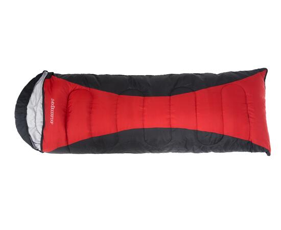 Спальный мешок ACAMPER HYGGE 2*200г/м2 (black-red)