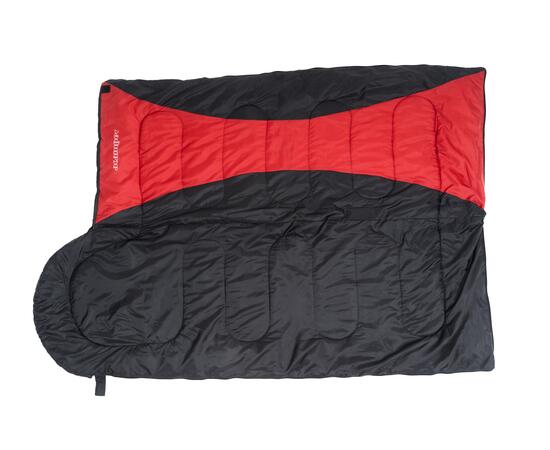 Спальный мешок ACAMPER HYGGE 2*200г/м2 (black-red)