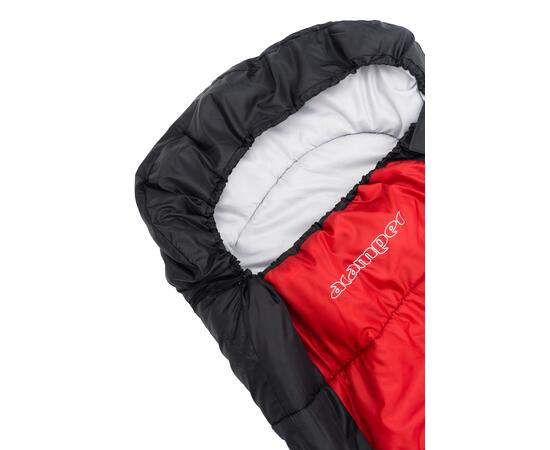 Спальный мешок ACAMPER NORDLYS 2*200г/м2 (black-red)