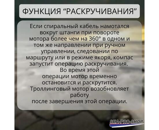 Выносной GPS-компас SEA-PRO для электромоторов