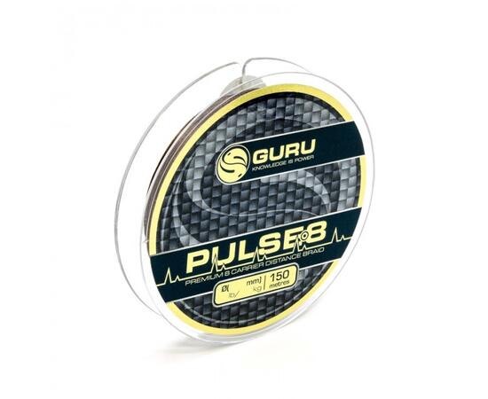 Шнур плетеный Guru Pulse 8 Braid 0,08мм 150м