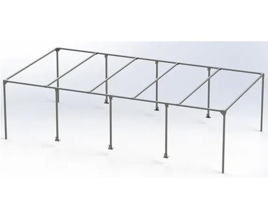 Тент с каркасом для прицепа Старт А3015 Н1000 (высота 100см) прямоугольный