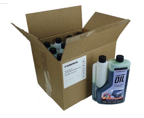 Масло Sumitachi 2-STROKE ENGINES OIL TC-W3 1л с дозатором
