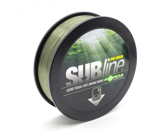 Леска KORDA Subline Green 0,30мм, 1000м