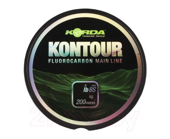 Леска тонущая KORDA Kontour Fluorcarbon 18lb
