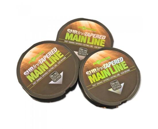 Леска коническая KORDA Subline Tapered Mainline 0,33-0,50мм