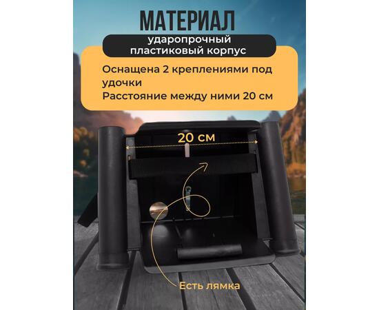 Универсальный крепёжный блок для эхолота с держателя под удочки (УКБ Патриот)
