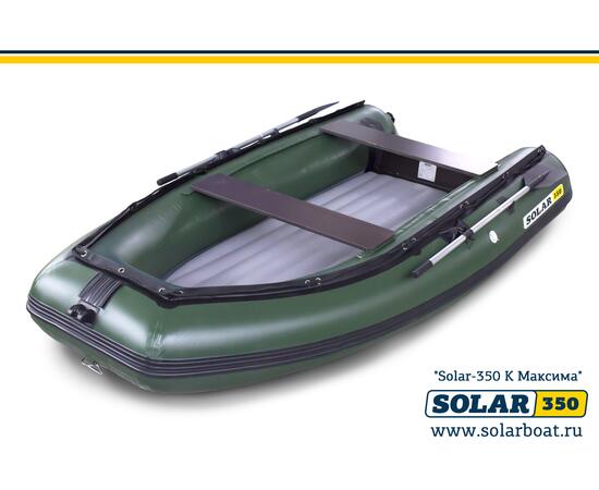 Лодка надувная моторная solar-350 к (максима) Зеленый