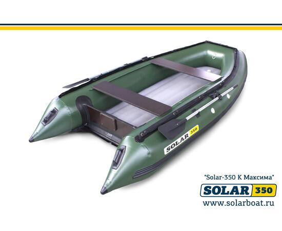 Лодка надувная моторная solar-350 к (максима) Зеленый