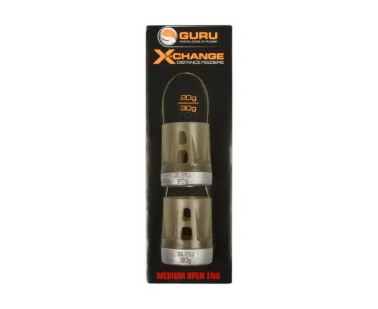 Кормушка Guru X-Change Distance Feeder Solid Medium 20гр + 30гр