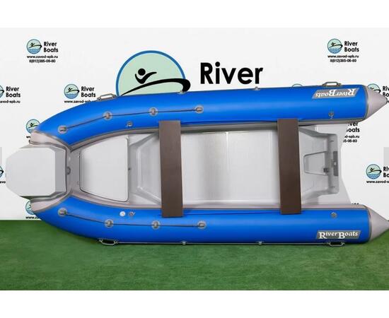 Надувная лодка RiverBoats RB 430 (Встроенный рундук) (транец L — 515 мм.)
