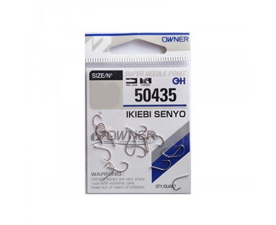 Крючок OWNER Ikiebi Senyo nickel №4 15шт