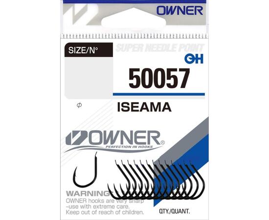 Крючок OWNER Iseama black №5 14шт