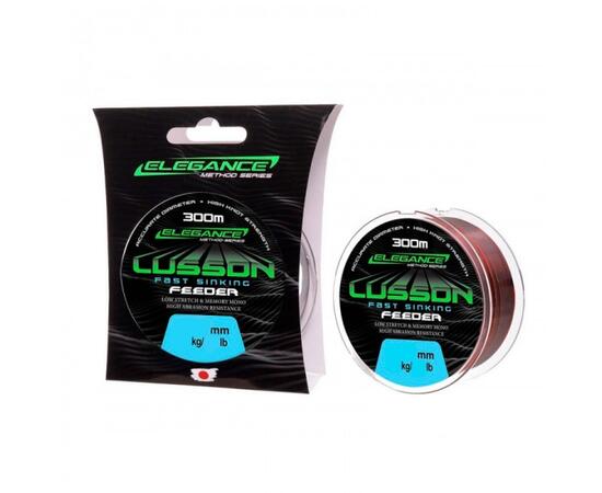 ELEGANCE METHOD Леска Lusson Fast Sinking Feeder 300м 0,29мм 7,38кг