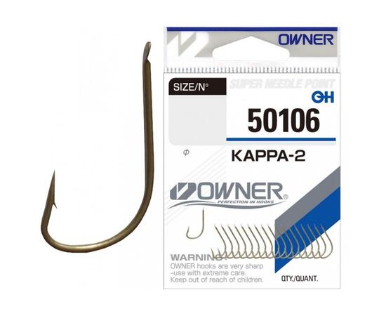 Крючок OWNER Kappa-2 brown №10 17шт
