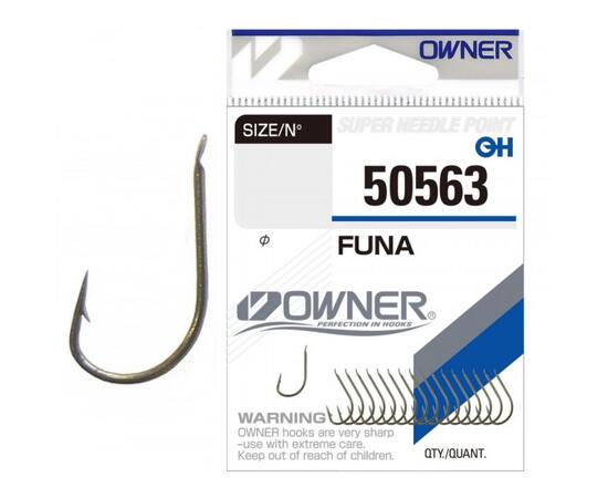 Крючок OWNER Funa brown №14 18шт