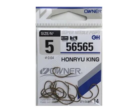Крючок OWNER Honryu King dark brown №2 11шт