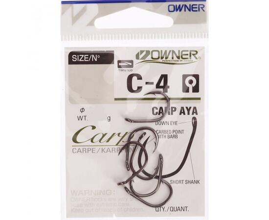 Крючок OWNER Carp Aya BC №4 7шт