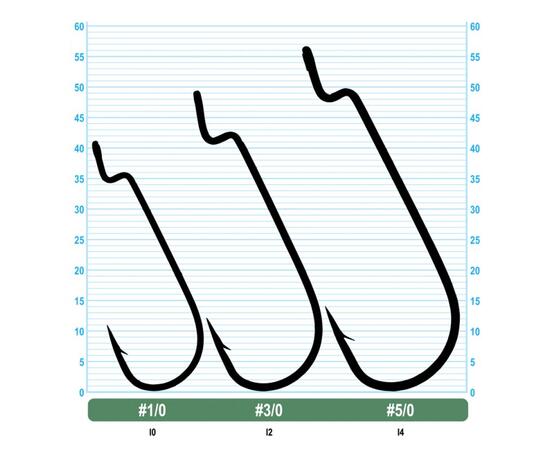 Крючок OWNER All Purpose Worm Hook BC №2/0 5шт
