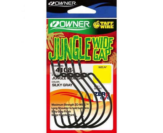 Крючок OWNER Jungle Wide Gap teflon №4/0 5шт
