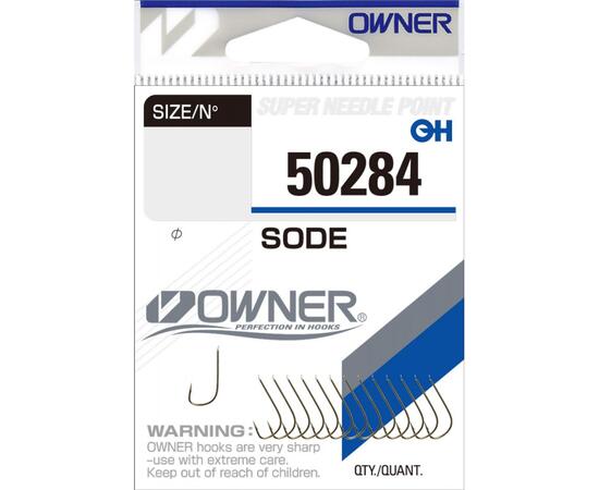 Крючок OWNER Sode gold №12 14шт