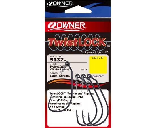 Крючок OWNER Twist Lock CPS BC №6/0 3шт