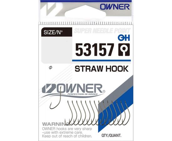 Крючок OWNER Straw Hook №14 15шт