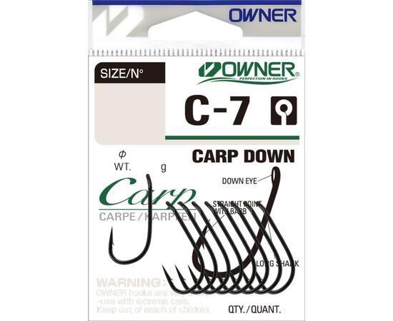 Крючок OWNER Carp Down BC №4 9шт