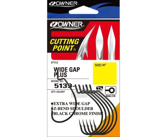 Крючок OWNER Wide Gap Plus BC №3/0 5шт