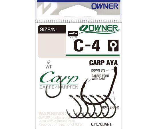 Крючок OWNER Carp Aya BC №4 7шт
