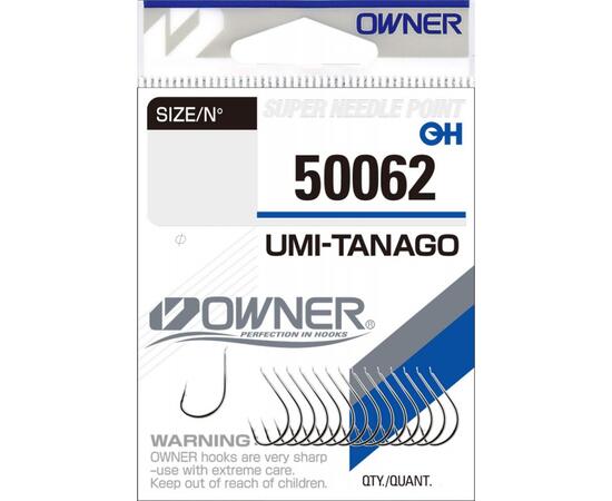 Крючок OWNER Umi Tanago nickel №7 15шт
