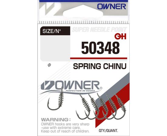 Крючок OWNER Spring Chinu nickel №1 6шт