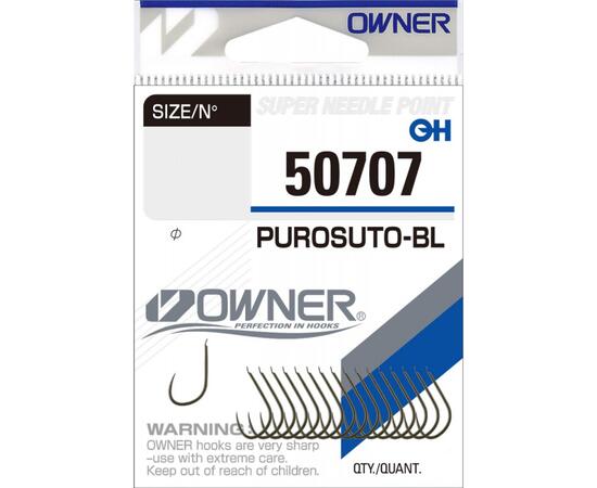 Крючок OWNER Purosuto-BL brown №5 16шт