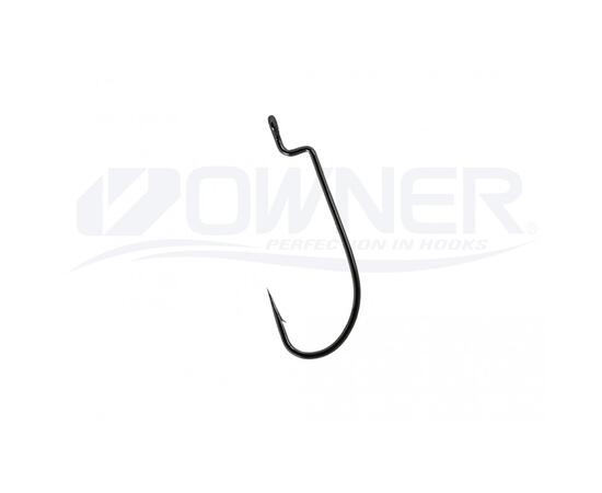 Крючок OWNER Offset Shank Wide Gap red №1/0 6шт