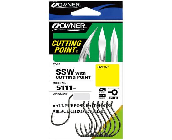 Крючок OWNER Cut SSW BC №1 9шт