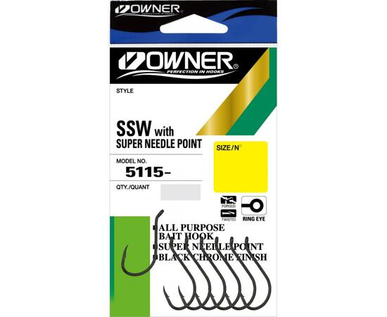 Крючок OWNER Oh SSW BC №6 10шт