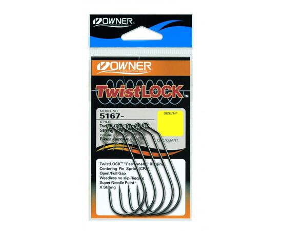Крючок OWNER Twist Lock Light BC №4/0 5шт