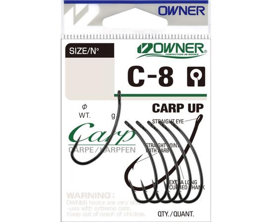 Крючок OWNER Carp UP BC №8 8шт