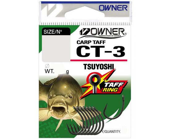 Крючок OWNER Carp Taff  Tsuyoshi teflon №2 6шт