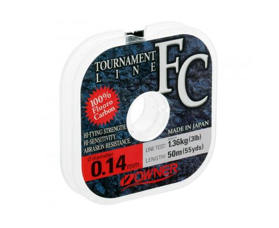 Леска OWNER Tournament FC 50м 0,245мм 4,1кг