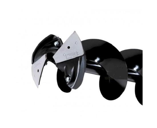 Шнек под шуруповерт с адаптером и защитным диском  Mora Ice Nova Black Cordless 130mm/5"