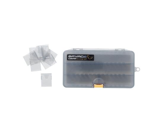 Коробка для приманок SAVAGE GEAR Lurebox 2B Smoke 16,1X9,1X3,1cm
