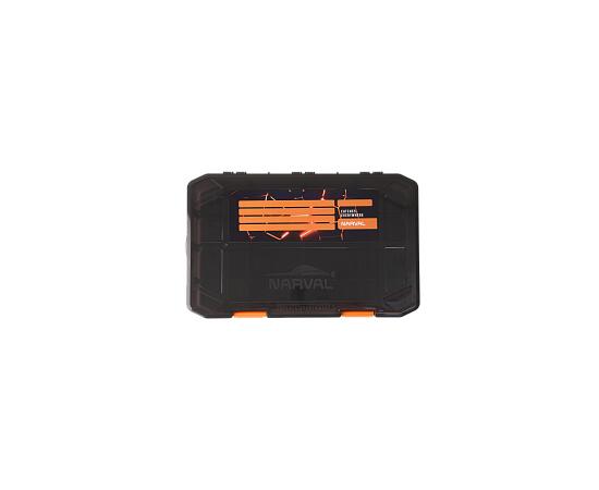 Коробка для снастей Narval Fishing Multi Case 35x23x8cm #Black & Orange