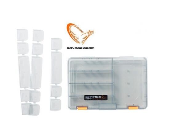 Коробка для приманок SAVAGE GEAR Lurebox 5D Smoke 27,5X18X4,5cm