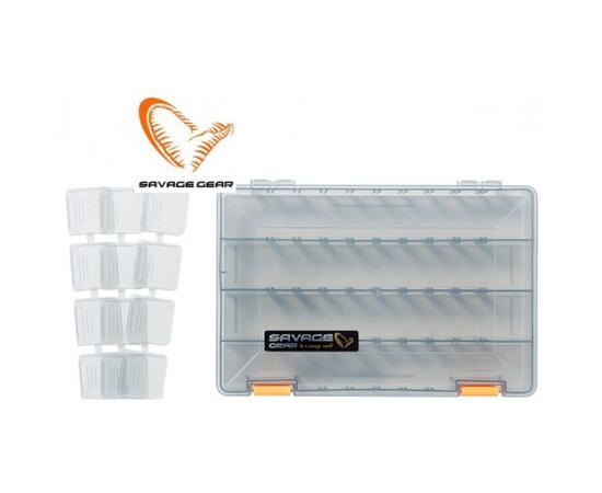 Коробка для приманок SAVAGE GEAR Lurebox 6B Deep Smoke 36X22,5X8cm