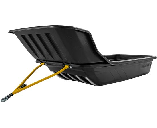 SHARK 1800 Плюс Сани для снегоходов и мотобуксировщиков с обвязкой и отбойником ЭКСТРУЗИОН (увеличенный по высоте отбойник)
