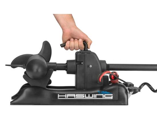 Электромотор лодочный Haswing Cayman B 55 lbs GPS New 152 см (постановка на якорь с пульта)